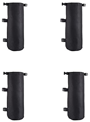 YFCTLM Pavillongewichte 4 STÜCKE Haftung Marquee Bein Sand Basis Baldachin Gewichtsbeutel 30kg / 1058.22Oz Maximal Lager Zelt Sandbeutel Felbare Gewichtete Füße
