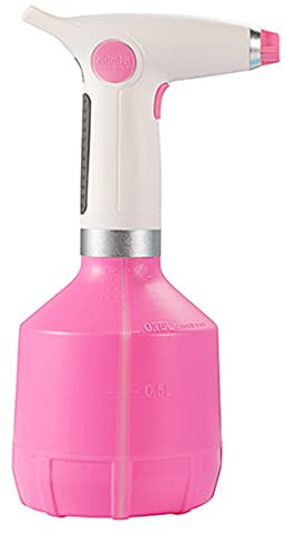 CLLX Électrique Arrosoir Automatique, Jardin Pulvérisateur, USB Rechargeable Maison Vaporisateur pour Arrosage Jardin Plantation Outil,Rose