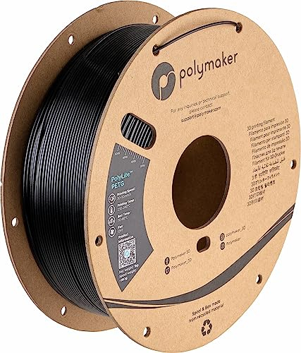 Polymaker PolyLite PETG Schwarz - 1,75mm - 1kg