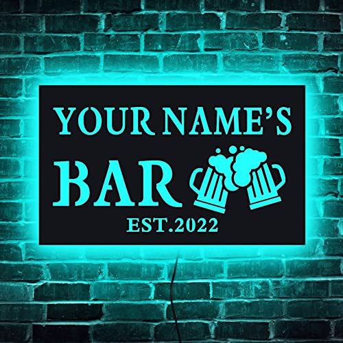 soulglass Bar Bier Neonlicht, Weinglasschild, LED-Lichtschilder für Home Bar Drink Club Kneipe Geschäftsbeschilderung, Partyraum Wanddekorationen