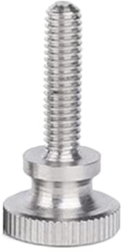 WILLWA M2 M2.5 M3 M4 M5 M6 M8 M10 Edelstahl-Rändelkopf Rändelschraube Handfestziehen Sie die Vorhangfassaden-Feststellschrauben (Color : 5mm, Size : M2.5 (10Pcs))
