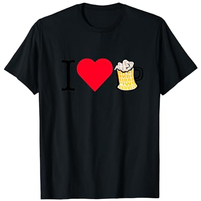 I love Beer Cerveza Drinking language of the world T-Shirt