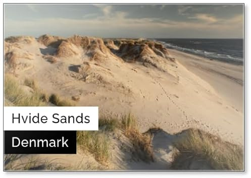 Hvide Sands Dänemark Kühlschrankmagnet