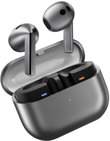 Samsung Écouteurs Bluetooth sans fil Galaxy Buds 3 + étui Galaxy Buds3 • Alimenté par Galaxy AI, annulation active du bruit, interprétation en temps réel • Produit Samsung authentique