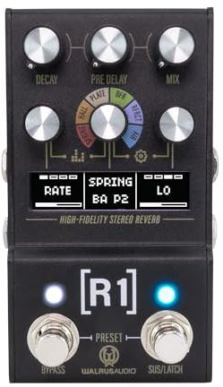 Walrus Audio Mako Series MKII: R1 High-Fidelity Reverb
