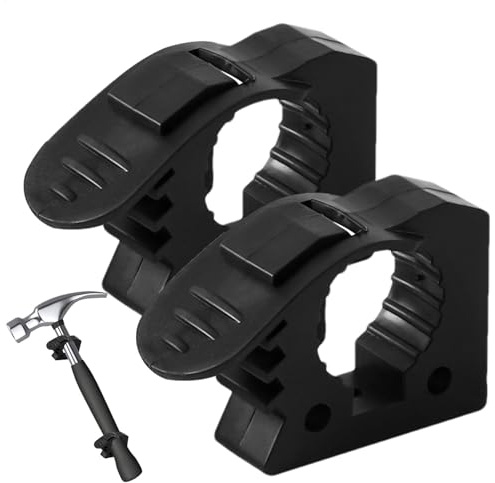 Axenhalter, Schaufelhalterung, Axt tragen, 2X Schaufelhalter Klemmwandmontage Kit, Axtbeutel, Aufbewahrung im Freien, ATV -Klemmmontage für den Werkzeuggriff 1,2-1,6 Zoll Durchmesser