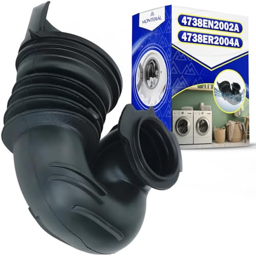 Manguera de Entrada de la Lavadora con Código Original 4738EN2002A 4738ER2004A MAR61842101 MAR61961902 para LG - Garantía de 10 Años - MONTERAL