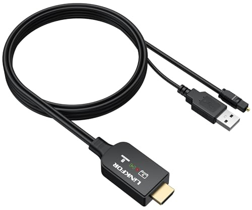 LiNKFOR Extractor de Audio HDMI eARC ARC,Cable HDMI a Óptico Toslink de 1.5m Compatible con PCM 2.0,Dolby 5.1 y DTS 5.1 para Sondbar y TV con Interfaz eARC ARC