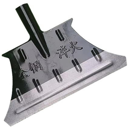 Pala spazzaneve – Spazzola in per giardino da 33,8 cm | Raschietto da neve per ingresso pedonale, giardino, pulizia esterna, rimozione del prato, bordi del prato, facile portabilità