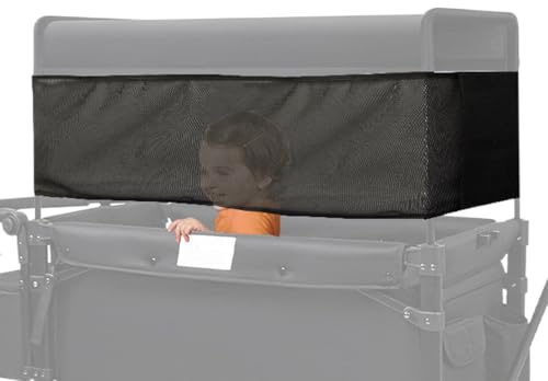 Toldo de repuesto para cochecito, resistente al agua, para viajes, camping, picnic, patio, jardín, protección contra la lluvia y el polvo