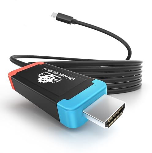 Lemorele Cable USB-C a HDMI 1 m, 4K@60Hz, PD 100W, Compatible con Switch 2 | HDMI 2.0 Plug & Play para TV y monitor; compatible con Switch OLED, Steam Deck, ROG Ally y USB-C con salida de vídeo