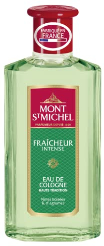 Mont St Michel - Parfumeur depuis 1920 - Eau de Cologne Haute Tradition - Parfum Fraîcheur Intense - Le flacon de 250ml
