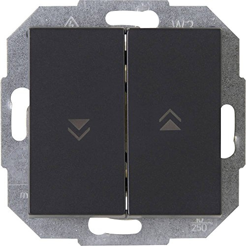 Kopp 588515082 Athenis Jalousieschalter, Anthrazit
