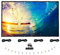 PropVue Écran Portable pour projecteurs 120 Pouces - Écran de projecteur Double Face - Écran Pliable de Projection de Film intérieur extérieur - Kit d'écran de cinéma Mural avec Sac, Crochets