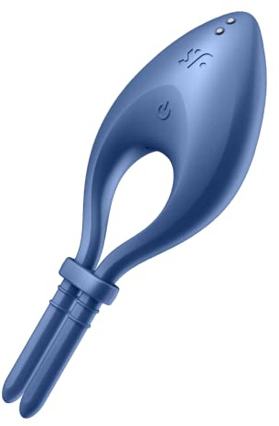 Satisfyer Bullseye Penis-Ring Vibrator | Bluetooth & App-Steuerung | Individuell Verstellbar | Wasserdicht (IPX7) | Medizinisches Silikon für mehr Sex-Pleasure | Sexspielzeug | Erotik