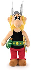 BARRADO Peluche Astérix, Obélix, Panorámix - 30 cm - Calidad Super Soft