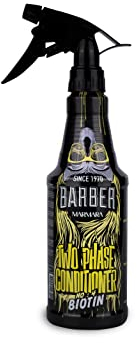 BARBER MARMARA Two Phase Conditioner Uomo No.4 Biotina 500 ml | Leave in Hair Care Men | Anti Spliss | Profumo per capelli | Spray districante | Leave in condizionatore spray da uomo