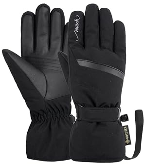 Reusch Gore-TEX Skihandschuhe für Damen | warm, wasserdicht & atmungsaktiv | winddicht, Winterhandschuhe mit Softshell, für Ski, Outdoor & Freizeit, Größe 6-8,5, Sandy GORE-TEX