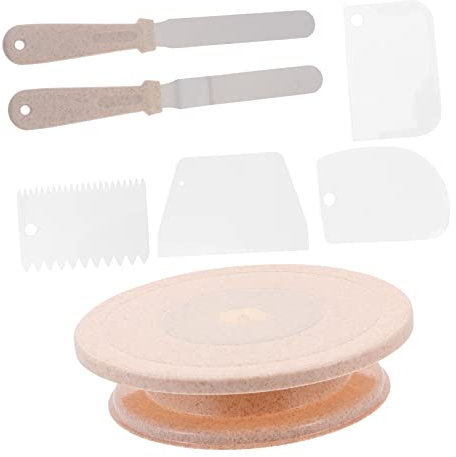 MAGICLULU Acrylkuchen Kuchendekorationstisch Aus Kunststoff Zum Drehen Von Werkzeugen Zur Weizenherstellung Kuchenständer