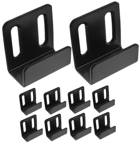 Uonlytech 10st Fliesenhaken Hardware Spiegelhalterungen Wandhalterung Wandaufhänger Für Fliesen Aufhänger Für Keramikfliesen U-klammer Bilderrahmen-clips Rahmenlos Rostfreier Stahl Anhänger