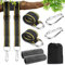 Fixation de balançoire, fixation de hamac, kit de fixation pour hamac, fauteuil suspendu, balançoire, arbre de fixation avec 2 coussins de protection pour arbre, 2 mousquetons de qualité supérieure et
