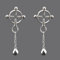 Screw Nipple Clamps Non Piercing, BPZXL Strength Adjustable Nipple Clips Non Pierced with Bell for Couples Extreme Love, Nipple Toys Decorative Body Jewelry Chain, Sexy Breast Clamps for Women