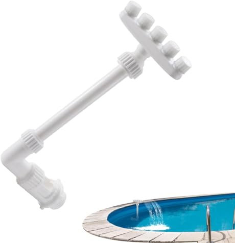 Poolbrunnen | Sprüh-Pool-Sprinkler, Pool-Zubehör, verstellbar, Pool-Sprühkühler, lustiger Pool-Wasserfall-Sprüher für Gartenteiche, Hinterhof