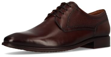 Salamander Chaussures d'affaires pour homme, à lacets, semelle intérieure amovible, Marron foncé 6100, 42 EU