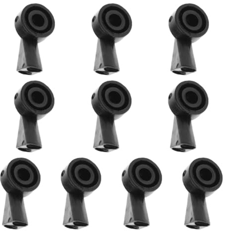 FUHAMJ 10 Pezzi Ugello Tergicristalli Posteriore Per Audi Auto Ugello Spruzzatore Lavavetri Per Audi A1 A3 A4 A6 S4 Q7