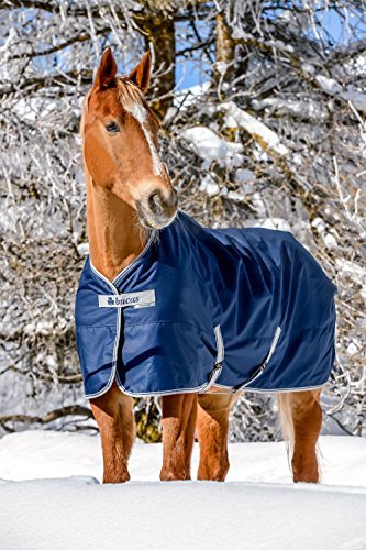Bucas Freedom Turnout Pony Light - Navy/Silver, Groesse:110
