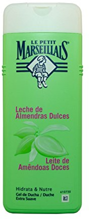 Le Petit Marseillais Gel De Leche Corporal De Almendras Dulces Para La Ducha, Producto Con Ph Neutro Para La Piel, Negro, Sweet, 400 Mililitro