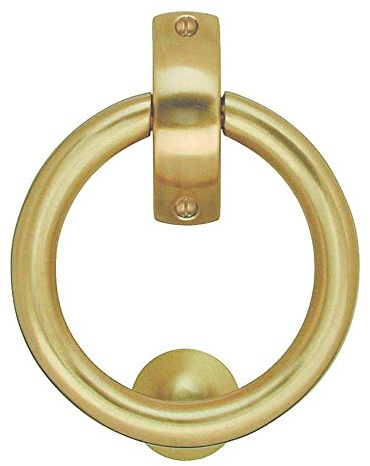 beslagsboden B098 M 107 x 133 mm Design Zink Türklopfer – Gold