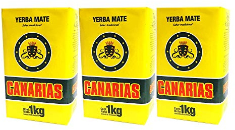 Yerba Mate Canarias 1kg (3x1kg)