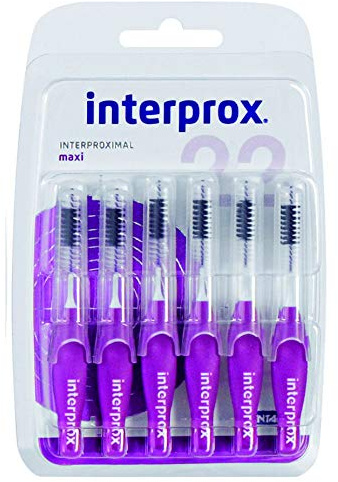 Interprox maxi interdentalborste lila, 6 st