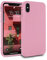 MyGadget Cover per iPhone XS Max - Custodia Protettiva in Silicone Morbido – Case TPU Ultra Flessibile - Protezione Antiurto & Antigraffio - Rosa