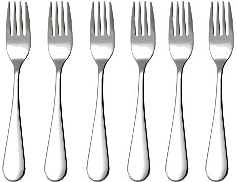 GRÄWE Kindergabeln/Dessertgabeln 6 Stück aus Edelstahl 18/10