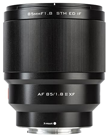 Viltrox AF 85mm f/1.8 XF II Lens for Fujifilm X,Auto Lens 85mm Portrait Fixed Focus Lens Compatible with Fujifilm Fuji X Mount Camera X-T3 X-T2 X-T30 X-T20 X-T10 X-T100 X-PRO2