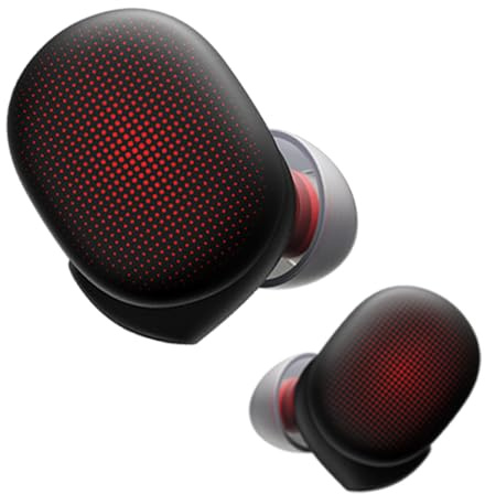 Amazfit Écouteurs Bluetooth sans Fil Powerbuds avec Surveillance de la fréquence Cardiaque, résistance à l'eau et à la poussière IP55, jusqu'à 32 Heures d'autonomie avec boîtier de Charge