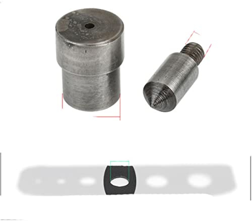 Emporte-pièce en métal et œillets pour perforer à la main, presse à outils, outil pour vêtements et maroquinerie - 3 mm