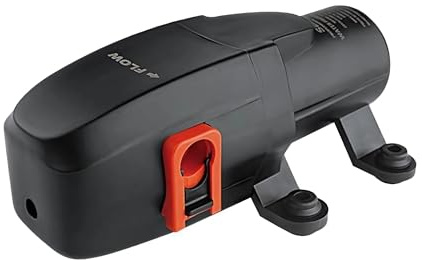 SEAFLO Bomba de diafragma de presión de agua bajo demanda serie 23A (1.5 GPM, 40 PSI, 12V)