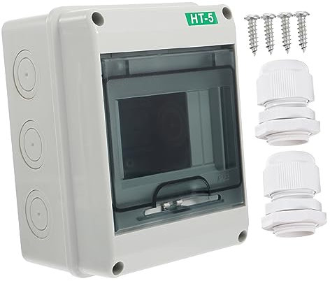 DOITOOL Scatola Di Distribuzione in Plastica Per Giunzione Di Cavi Per Esterni Scatola Di Cablaggio Durevole Per Applicazioni Speciali