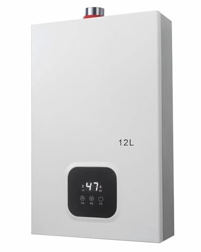 Calentador de Gas Natural, Escape Forzado Inteligente, Temperatura Constante y Arranque a Baja Presión de Agua, el Calentador de Agua se Instala en el Area de Ventilación del Balcón. ( Size : A )
