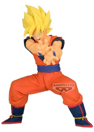 Banpresto Goku II Dragon Ball Z, statuetta Azione Grandista 25 cm, BP29639P Multicolore, figura da collezione, ideale per i fan dell'Anime Dragon Ball