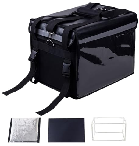 Kustimantu Grand sac isotherme | Boîte alimentaire thermique pour le transport, sac isotherme léger et dense pour les activités de plein air, les courses et les pique-niques