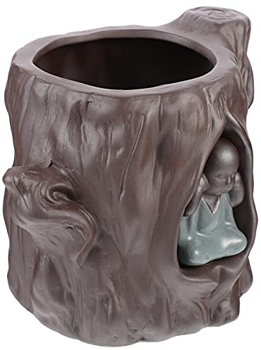 Abaodam Vaso Di Fiori in Ceramica Creativa Mini Per Piante Succulente, Decorazione Naturale Per Casa, Ufficio e Ristoranti, Resistente e Regalo Originale