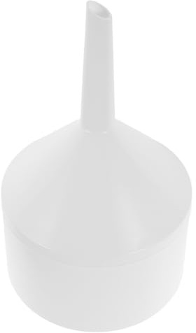 IMIKEYA Embudo Buchner De Plástico Embudos De Cocina De Plástico Pequeños Dispositivo De Filtración De Laboratorio Para Frascos White