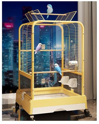 Flight Cage Luxury Villa Bird Cage for Parrots Complete New Type Birdhouse & Nest