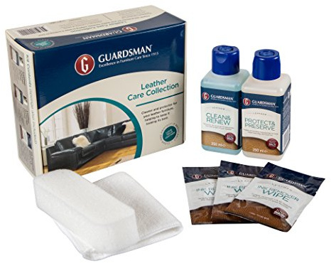Guardsman Care Collection Leather Cleaner, Protector, & Ink Remover Wipes