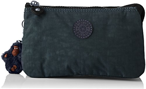 Kipling Creativity L, Porte-Monnaie Femme, Bleu (True Navy), 15x24x45 cm (WxHxL)