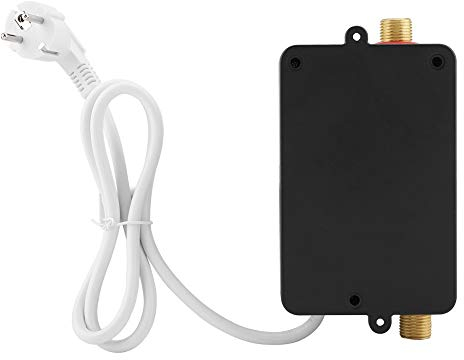 Mini Scaldabagno Elettrico Istantaneo Senza Serbatoio 3400W 220V - Ideale per Bagno, Riscaldamento Istantaneo Senza Attesa, Risparmio Energetico, Installazione Semplice per Casa e Appartamento